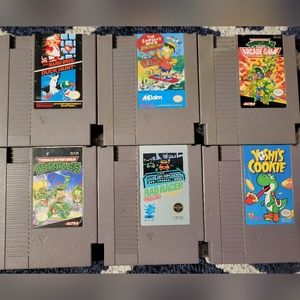 Lot of 6 Nintendo games